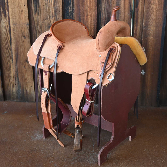 17" JEFF SMITH BUSTER WELCH CUTTING SADDLE