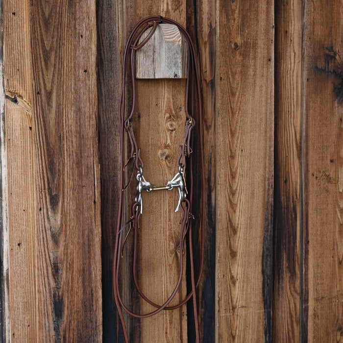 Cow Horse Supply Dogbone Bridle Rig w/All New Leather Tack - Rigs Cow Horse Supply
