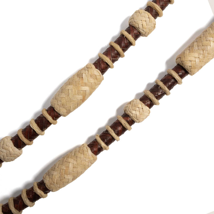 Teskey's Brown Rawhide Reins Tack - Reins Teskey's