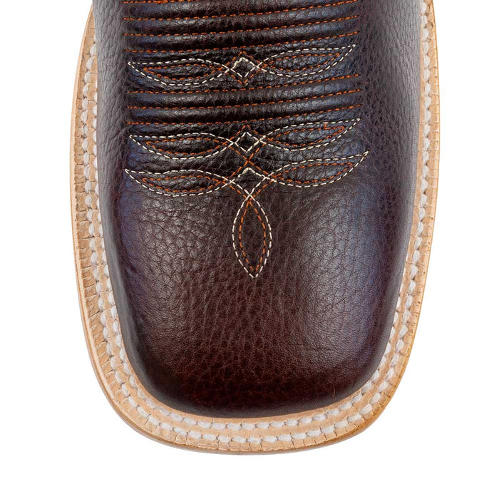 R. Watson Men's Cognac Sinatra Cowhide Square Toe Boot - FINAL SALE MEN - Footwear - Western Boots R Watson