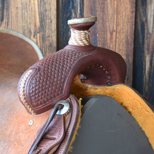 15" USED TESKEY'S RANCH ASSOCIATION SADDLE Saddles - Used Teskey's Saddlery