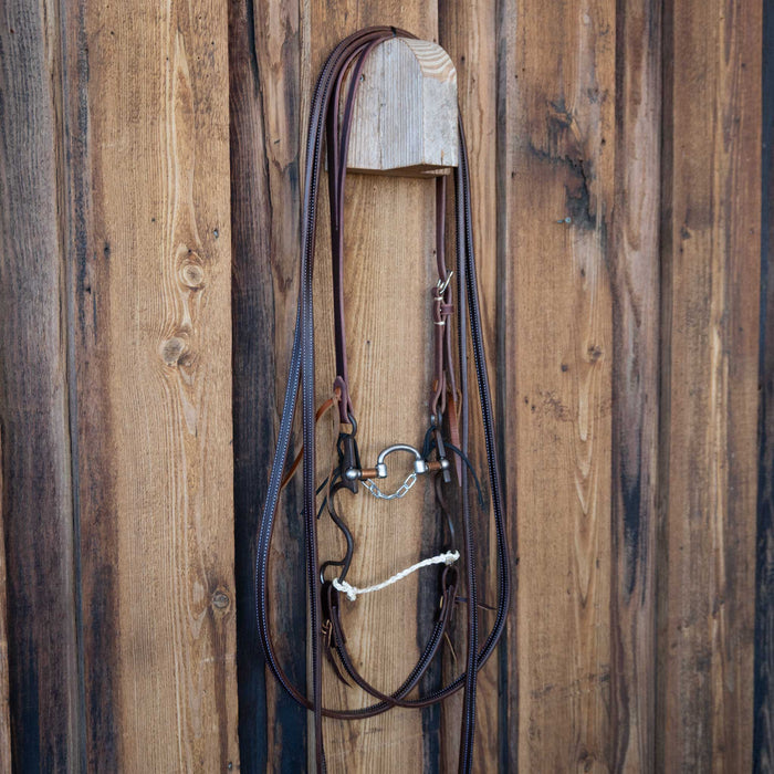 Kerry Kelley 10 Milkman Correction Bridle Rig w/All New Leather