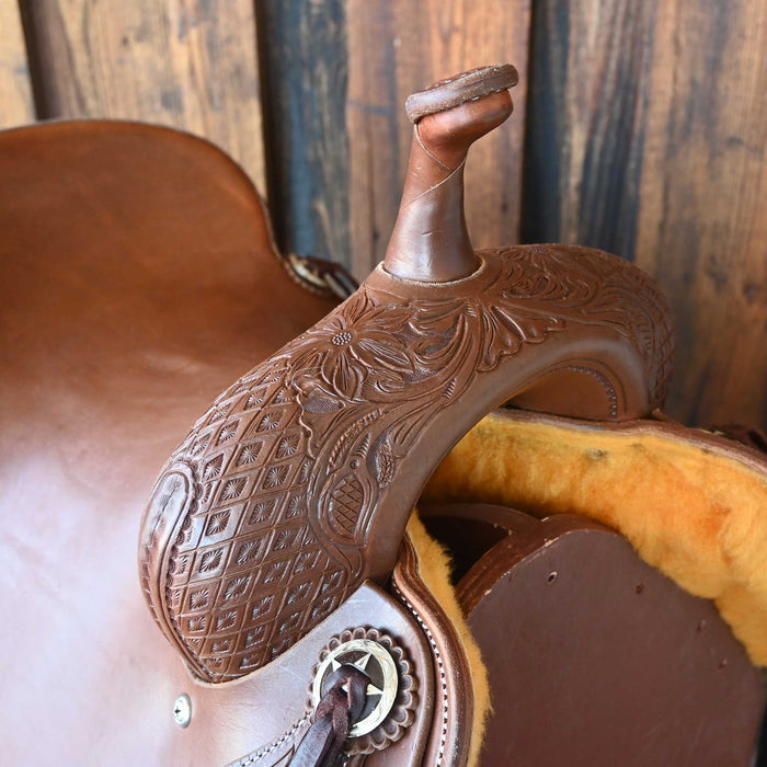 17" JEFF SMITH BUSTER WELCH CUTTING SADDLE