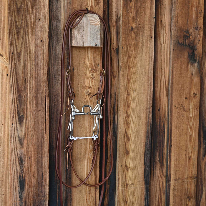 Cow Horse Supply Correction Bridle Rig w/All New Leather
