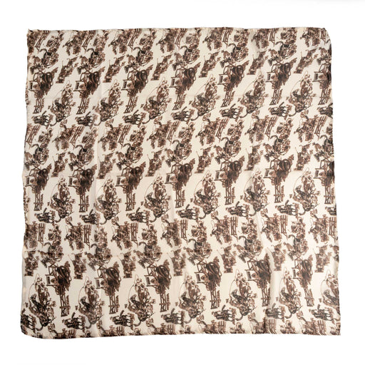 Cruel Denim Women's Horse Print Wild Rag WOMEN - Accessories - Scarves & Wraps Cruel Denim