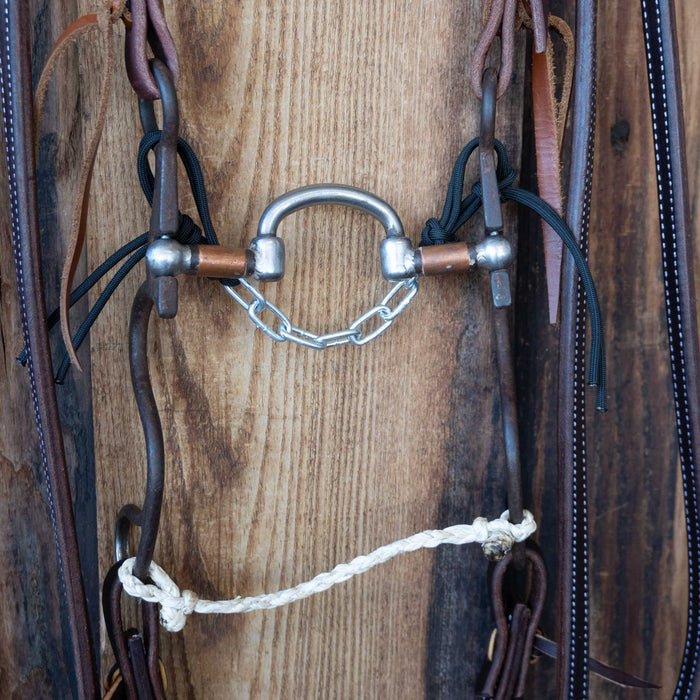 Kerry Kelley 10 Milkman Correction Bridle Rig w/All New Leather