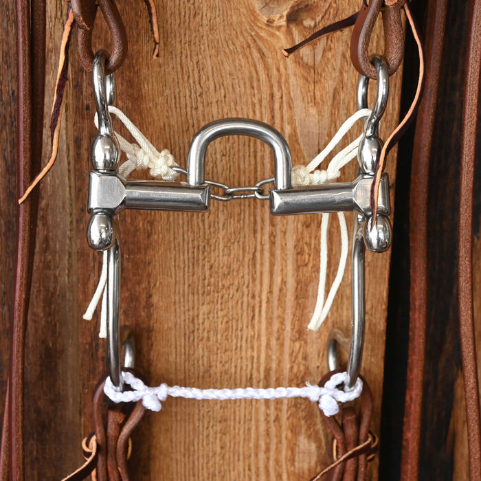 Cow Horse Supply Correction Bridle Rig w/All New Leather