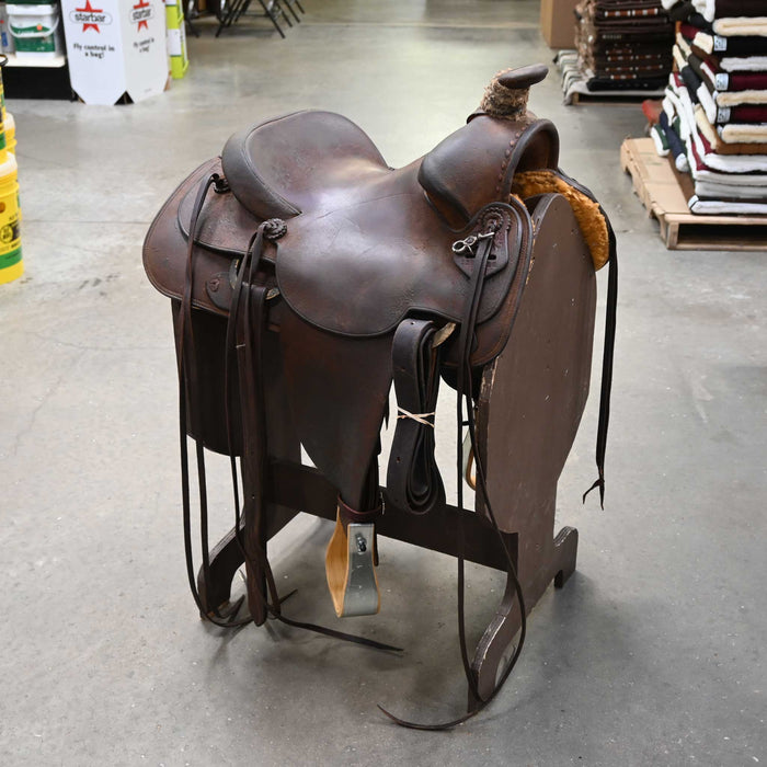 14.5" USED BOB MARRS RANCH SADDLE