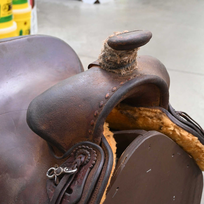 14.5" USED BOB MARRS RANCH SADDLE