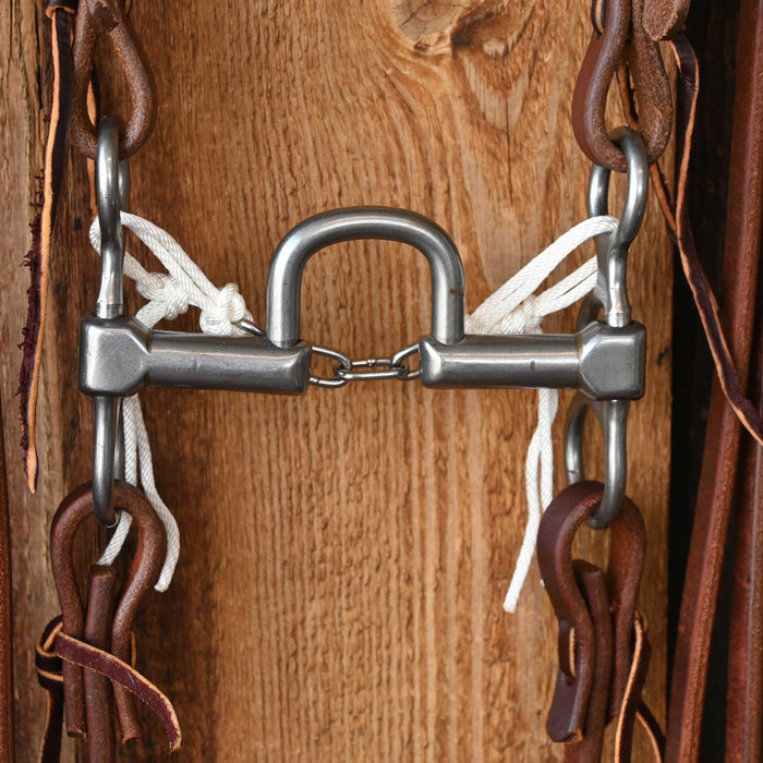 Cow Horse Supply Correction Bridle Rig w/All New Leather