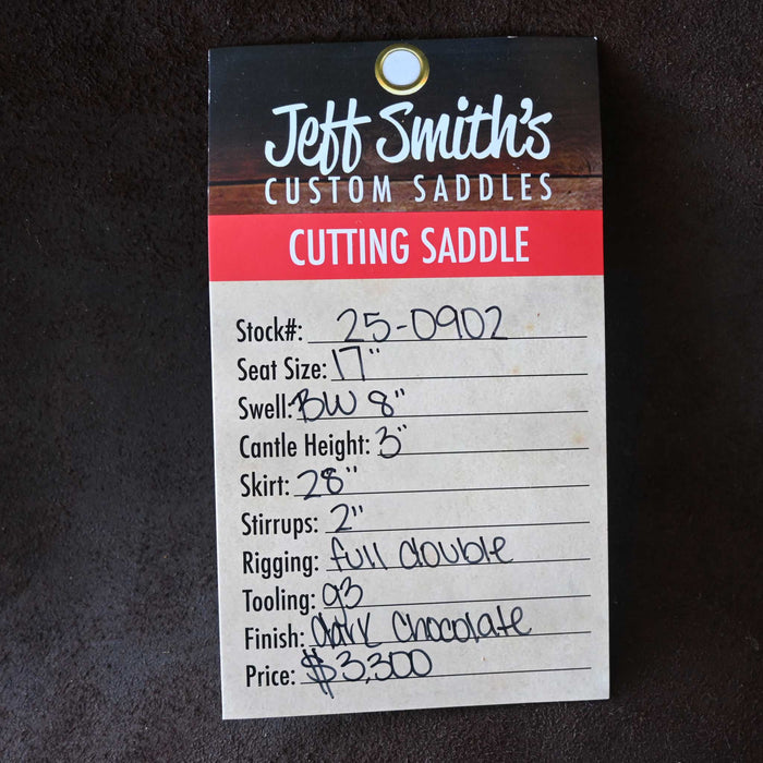17" JEFF SMITH BUSTER WELCH CUTTING SADDLE