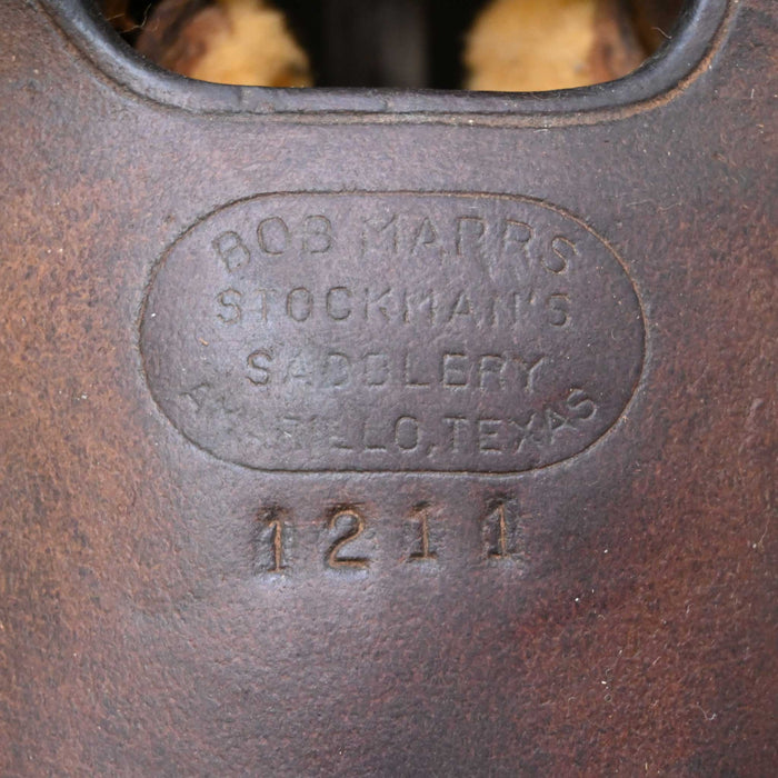 14.5" USED BOB MARRS RANCH SADDLE