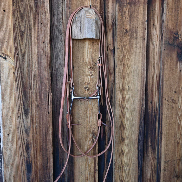 Ricky Trammell Snaffle Bridle Rig w/All New Leather