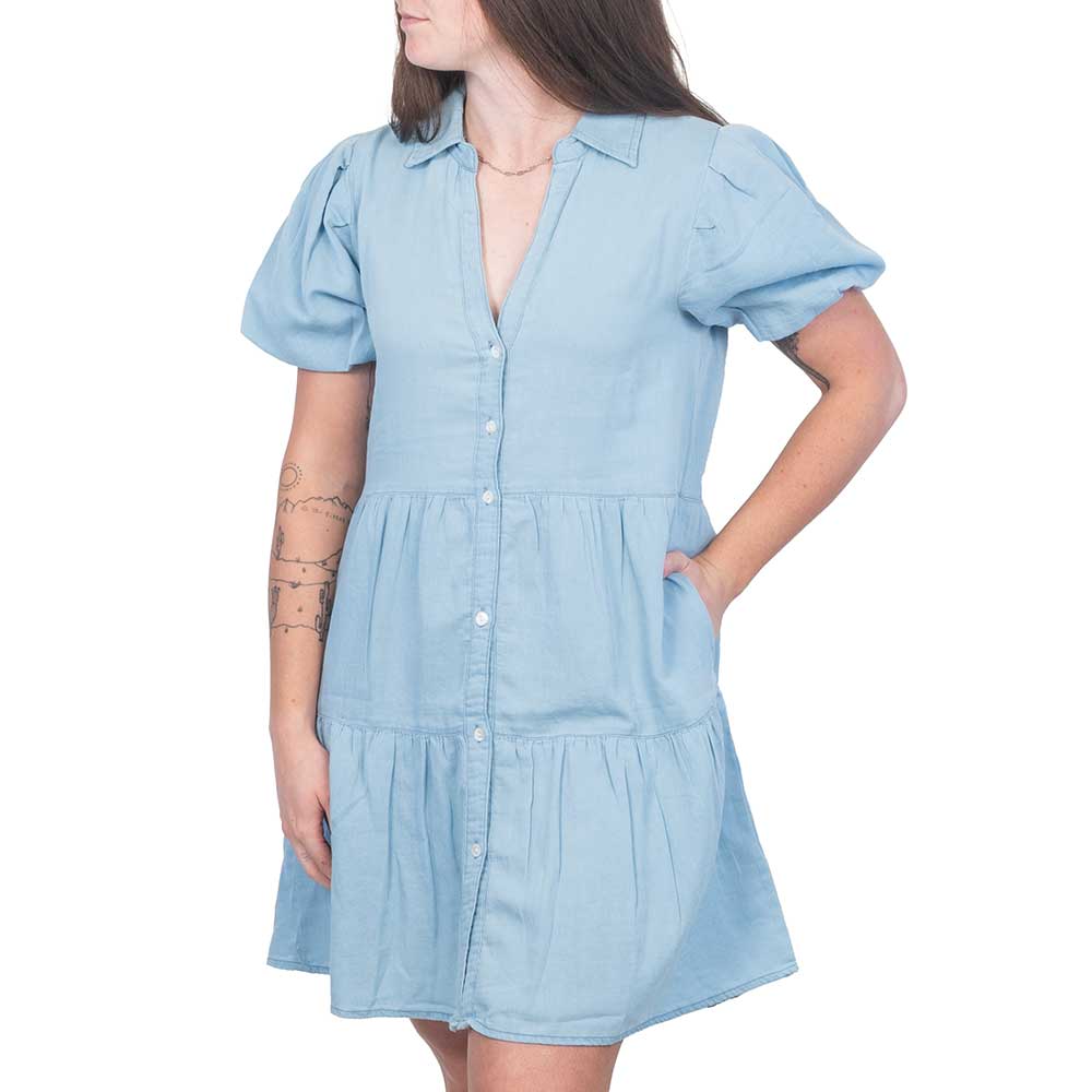 Dylan Denim Parker Dress WOMEN - Clothing - Dresses Dylan