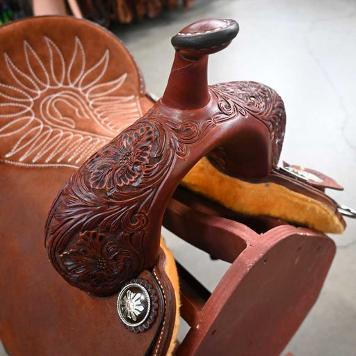 14.5" MARTIN BTR BARREL SADDLE Saddles - New Martin Saddlery