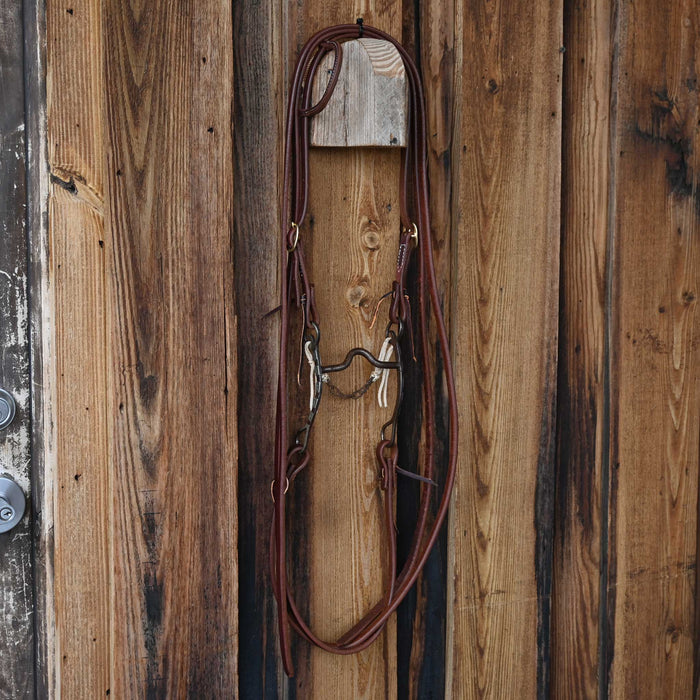 Overton Solid Port Bridle Rig w/All New Leather