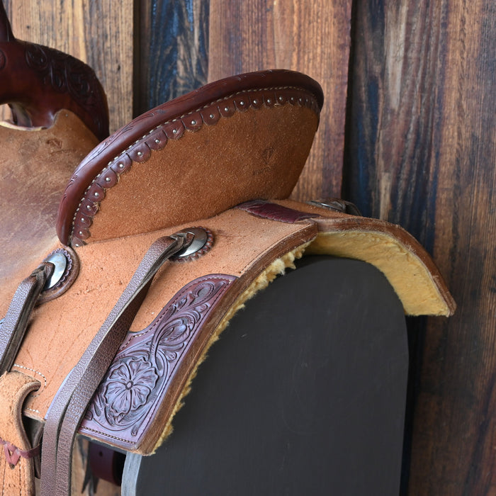 13.5" USED BECERRIL BARREL SADDLE Saddles - Used Becerril Saddlery