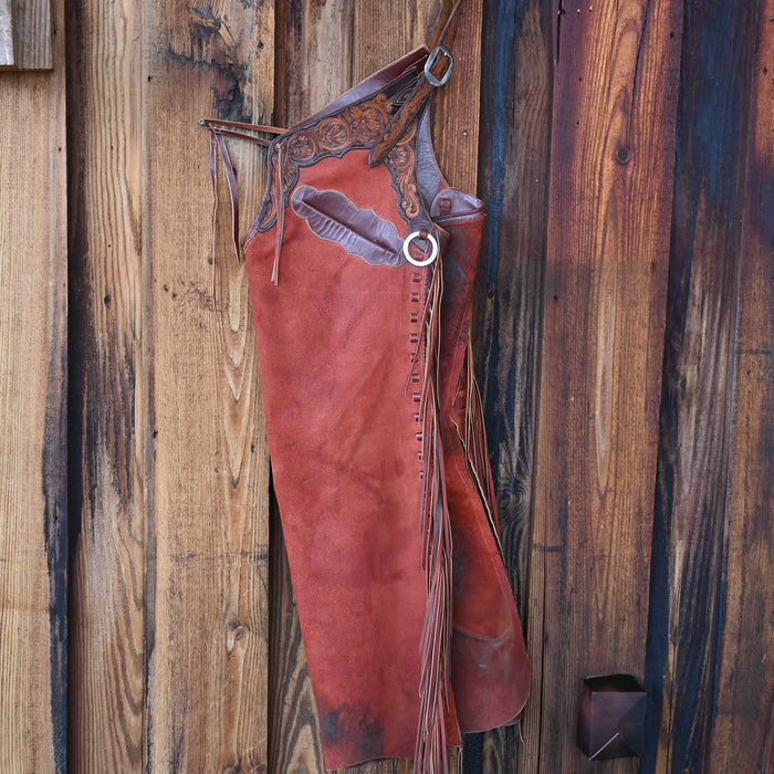 Guin Leather Stepthrough w/ Zips Chaps
