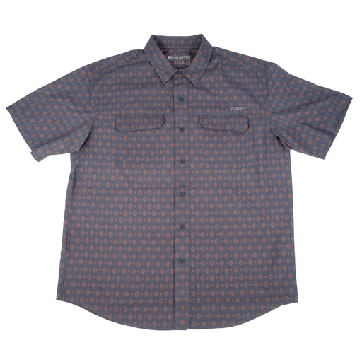 Ariat Men's VentTek Outbound Classic Fit Black Aztec Print Button Down Shirt MEN - Clothing - Shirts - Short Sleeve Ariat Clothing