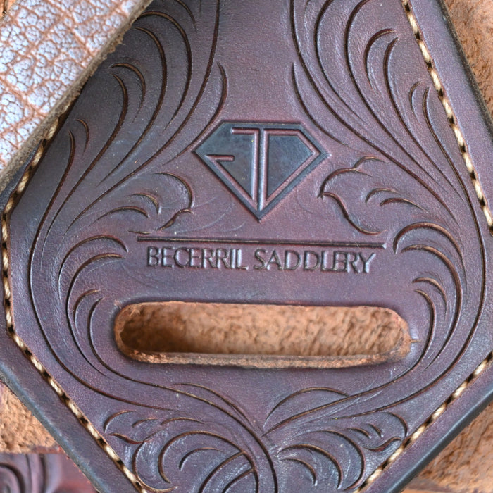 13.5" USED BECERRIL BARREL SADDLE Saddles - Used Becerril Saddlery