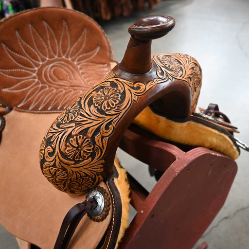 13.5" MARTIN BTR BARREL SADDLE Saddles - New Martin Saddlery
