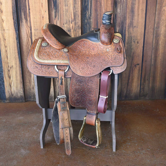 14.5" USED CACTUS ROPER SADDLE