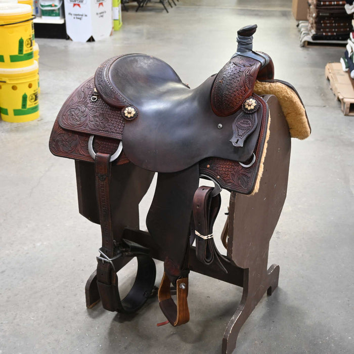 15" USED TESKEY'S RANCH VERSATILITY SADDLE