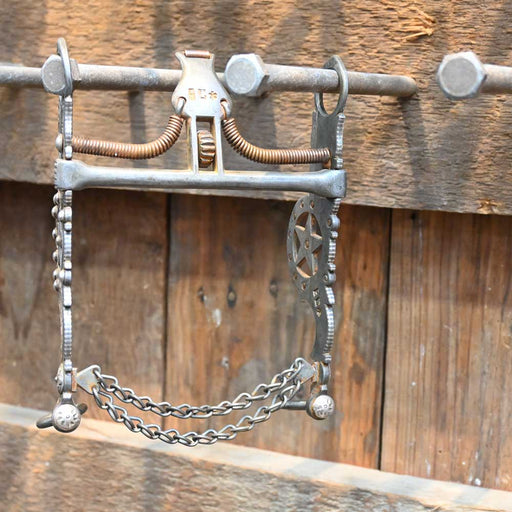 E.G. Eduardo Grivjalva Silver - Elko Star - Bit TI0590 Tack - Bits Eduardo Grijalva   