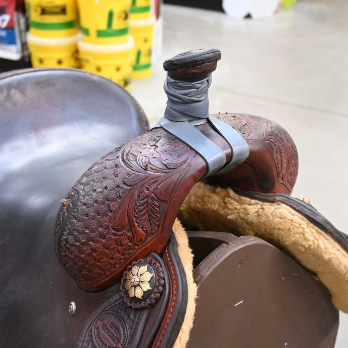15" USED TESKEY'S RANCH VERSATILITY SADDLE