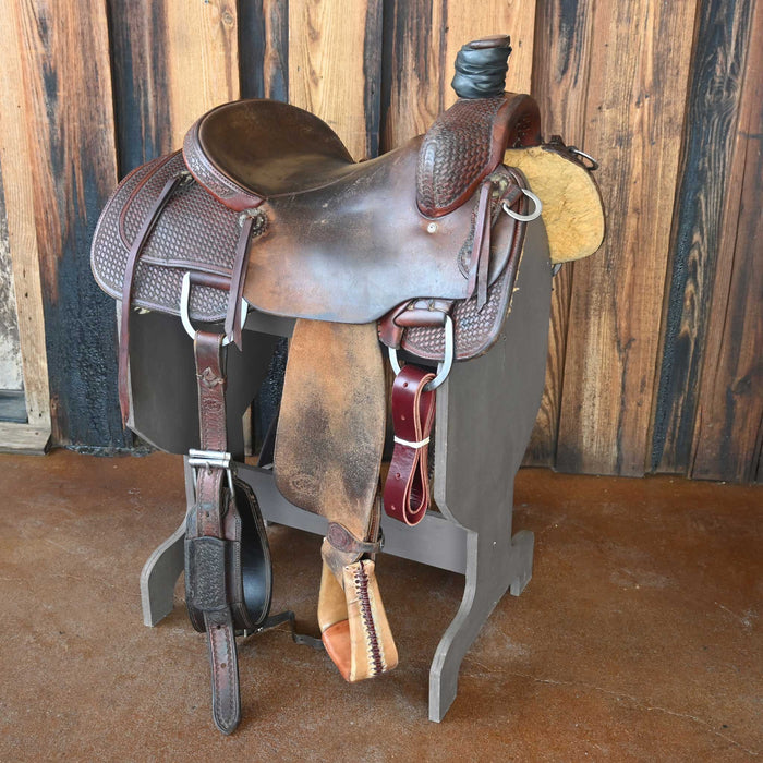 15.5" USED NRS RANCH SADDLE
