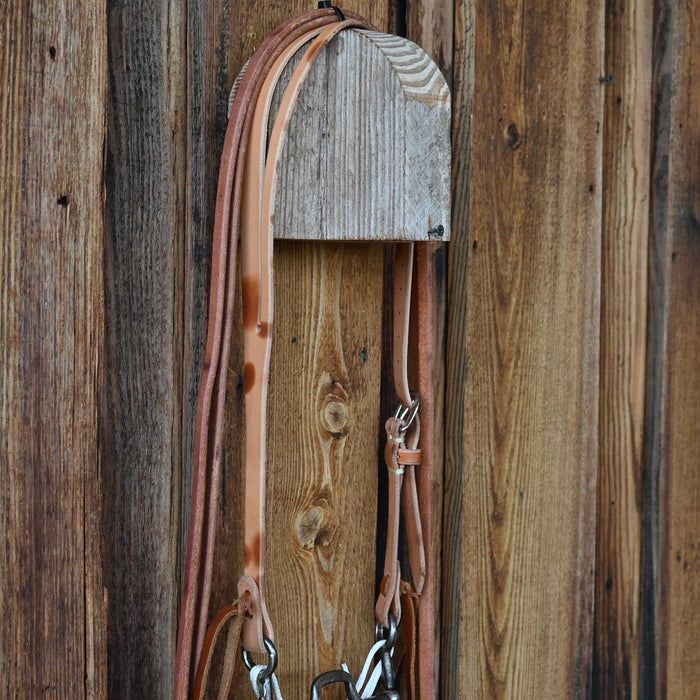 Kerry kelley Silver Mounted Square Port Bridle Rig w/All New Leather