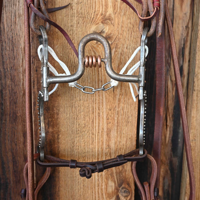 Preston Williams Solid Port Bridle Rig w/Single Ear Headstall