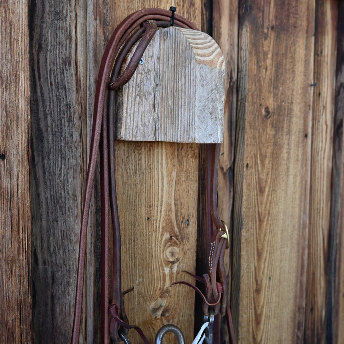 Preston Williams Solid Port Bridle Rig w/Single Ear Headstall