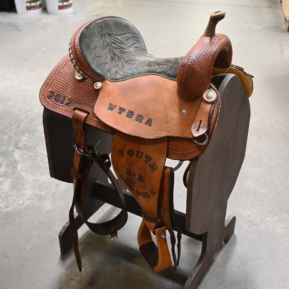 15" USED CORRIENTE BARREL SADDLE