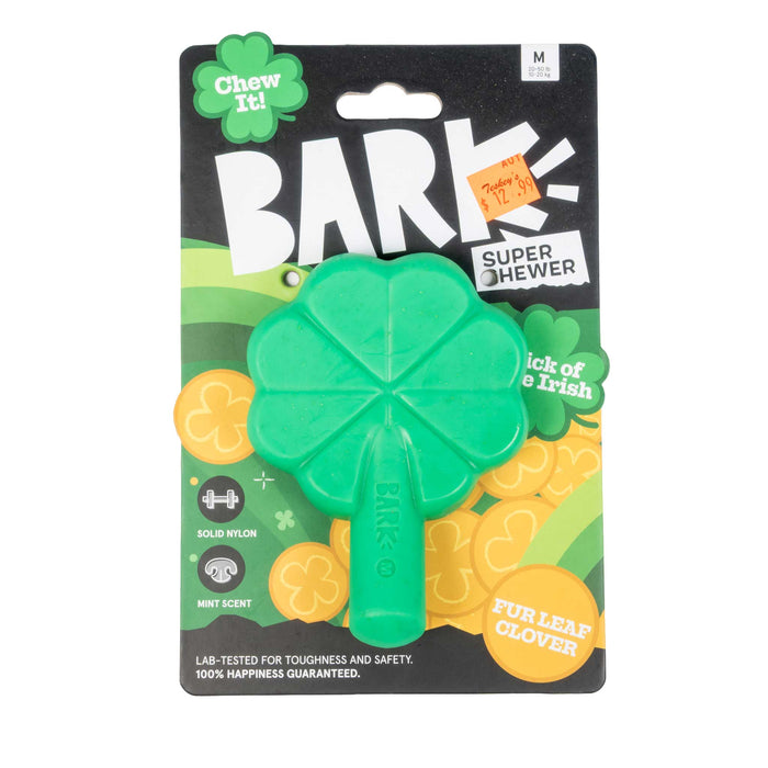 Bark Fur Leaf Clover Dog Toy Pets - Toys & Treats BARK