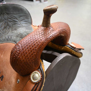 15" USED CORRIENTE BARREL SADDLE Saddles Corriente