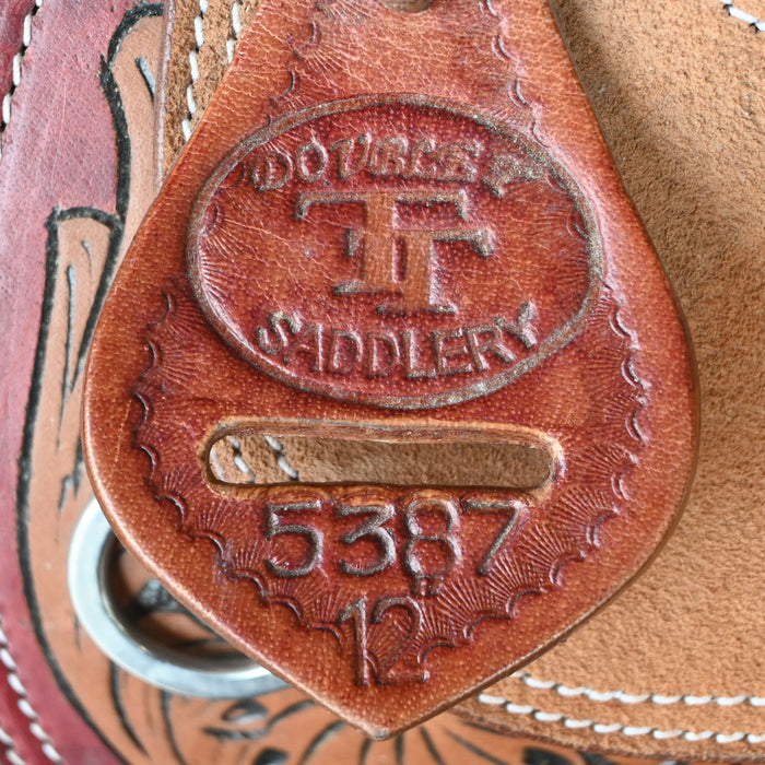 12" USED DOUBLE T BARREL SADDLE