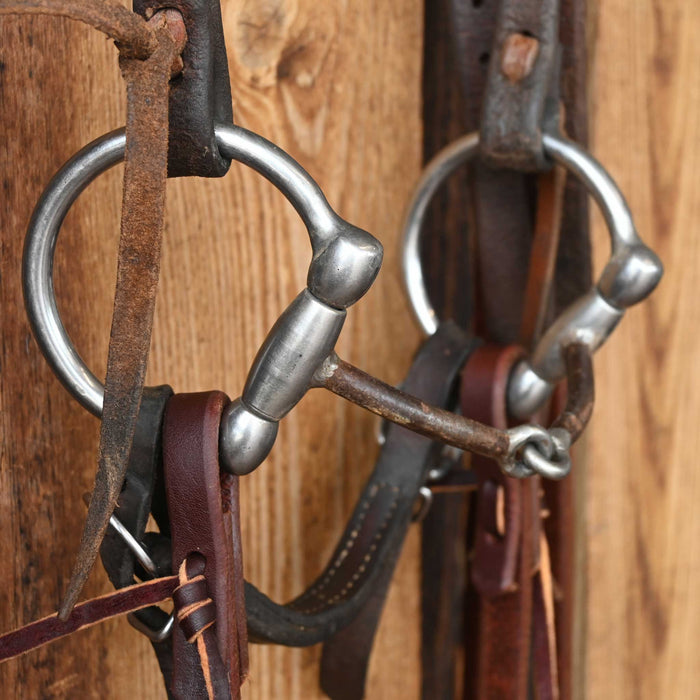 D-Ring Snaffle Bridle Rig w/Browband Headstall