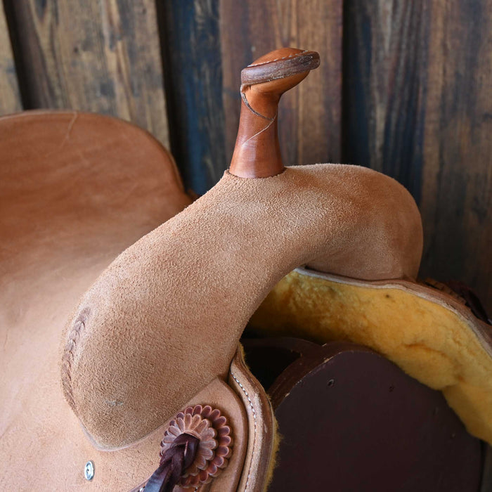 16" JEFF SMITH BUSTER WELCH CUTTING SADDLE