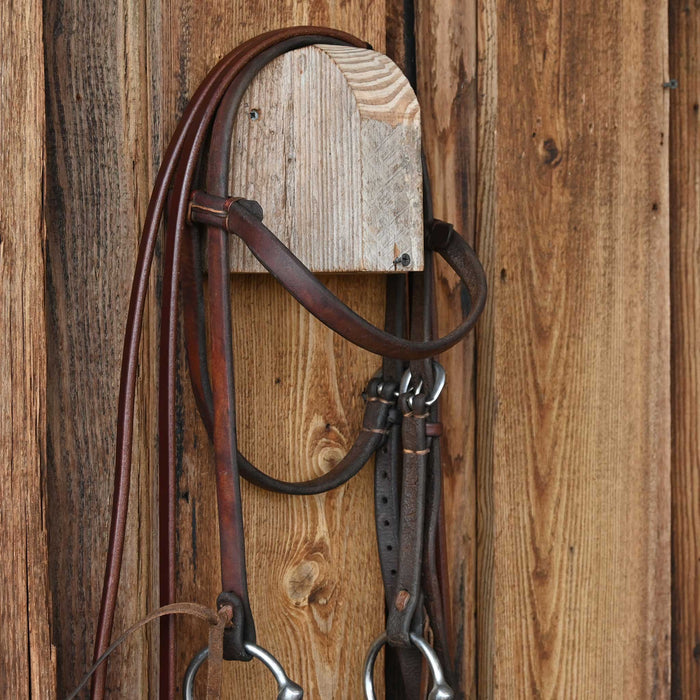 D-Ring Snaffle Bridle Rig w/Browband Headstall