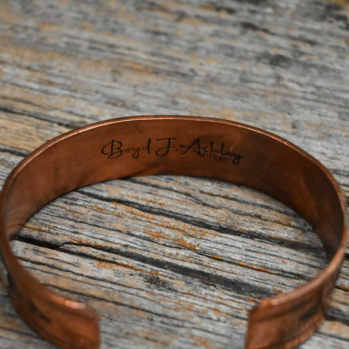 Boyd J. Ashley Copper & Sterling Silver Cuff