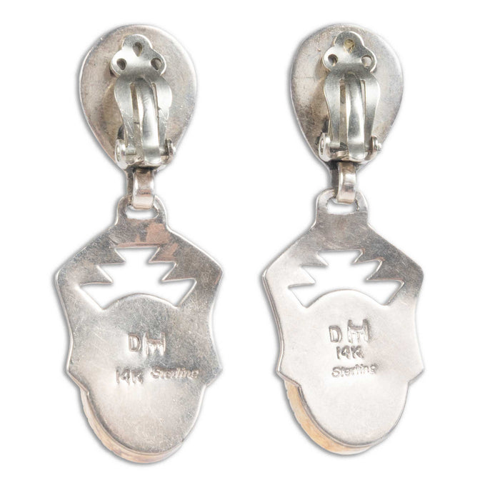 14K Gold Sterling Silver Lapis Earrings WOMEN - Accessories - Jewelry - Earrings Teskey's