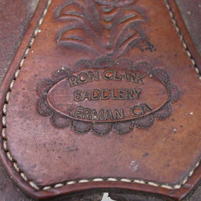 15" USED RON CLARK RANCH SADDLE