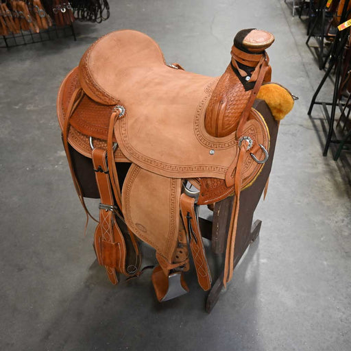 15" BRAZOS RIVER POST HORN ASSOCIATION SADDLE Saddles - New Brazos River Saddlery