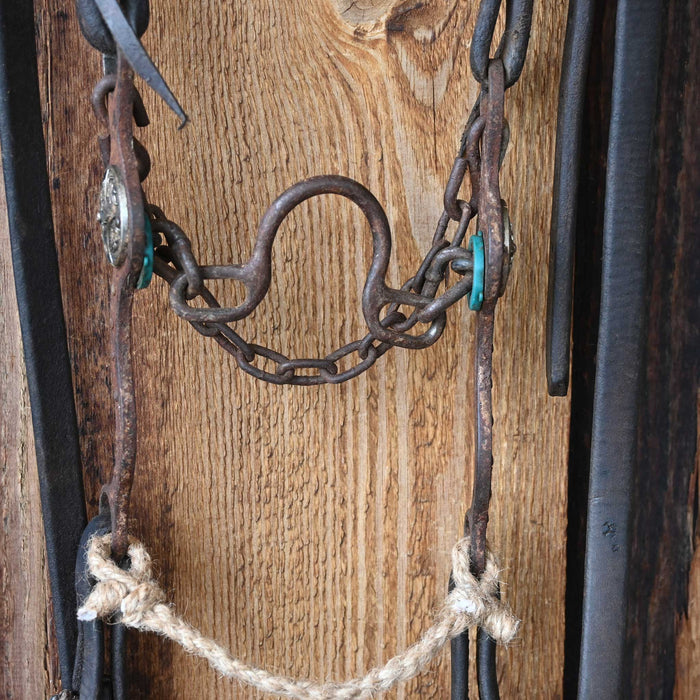 Petska Ported Chain Bridle Rig w/Single Ear Headstall