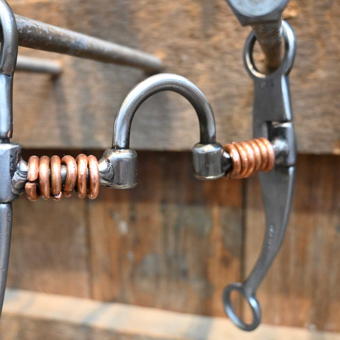 David Farkas Silver Mounted Correction w/ Copper Rings Bit #679