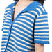 Collared Blue Stripe Sweater Top WOMEN - Clothing - Tops - Short Sleeved Wishlist