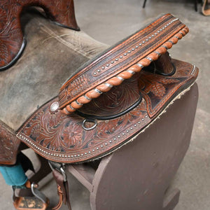 16" USED HILASON BARREL SADDLE Saddles Hilason