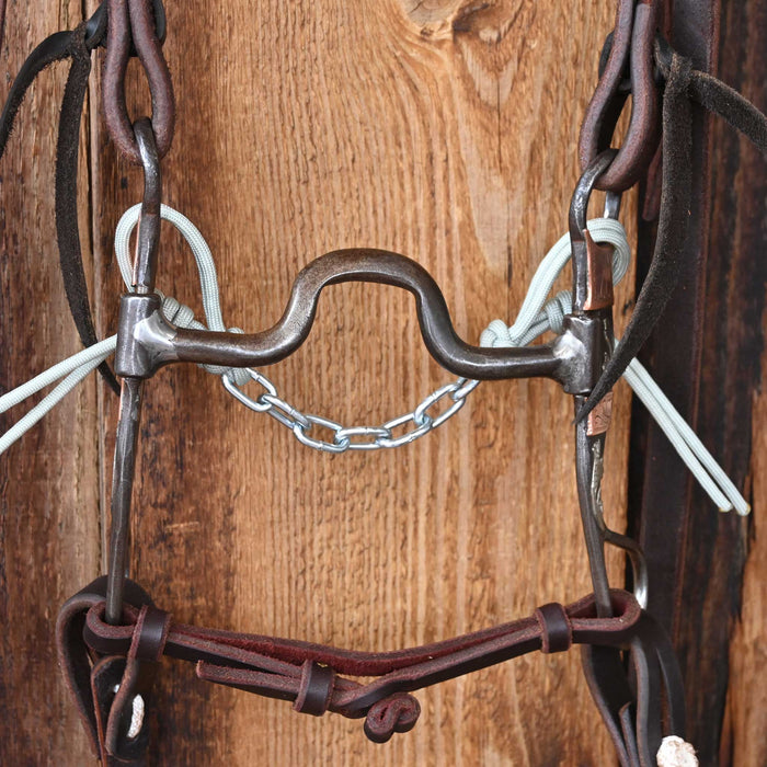 David Farkas Square Port Bridle Rig w/Split Ear Headstall