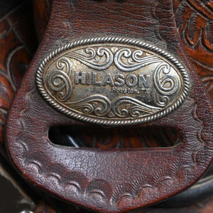 16" USED HILASON BARREL SADDLE Saddles Hilason